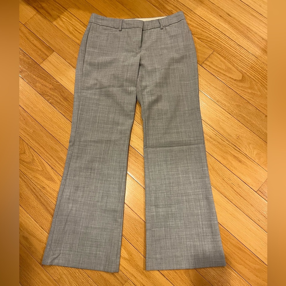 Light grey express flare work pants size 2short
